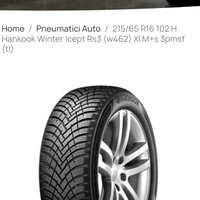 Pneumatici Hankook invernali