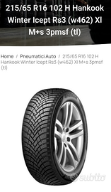 Pneumatici Hankook invernali