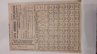 Carta annonaria supplementare