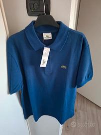Polo Lacoste uomo blue taglia L
