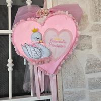Fiocco nascita da esterno bimba