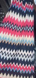 Missoni abito a triangolo longette