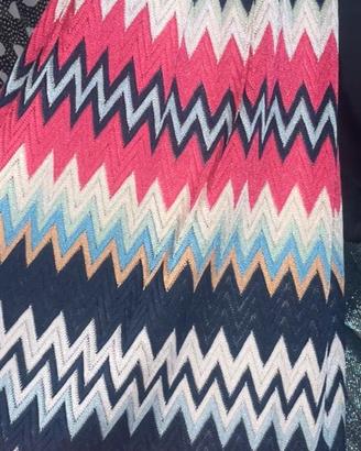Missoni abito a triangolo longette
