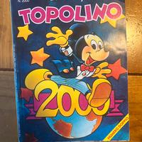 Fumetto topolino MOLTO RARO N*2000