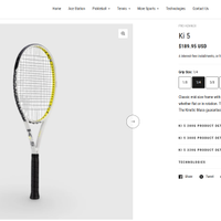 racchetta da tennis - PRO KENNEX Ki 5 260g 4 1/4
