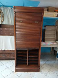 Archivio schedario vintage 