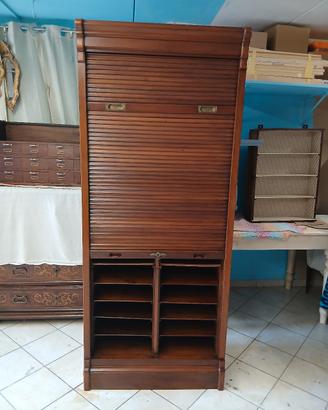 Archivio schedario vintage 