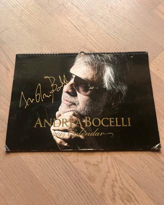 Calendario da parete Bocelli per collezionisti