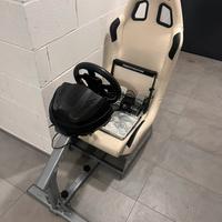 Simulatore guida f1/rally thrustmaster