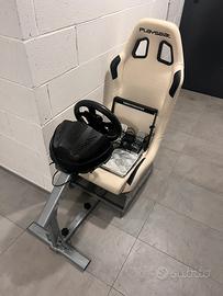 Simulatore guida f1/rally thrustmaster