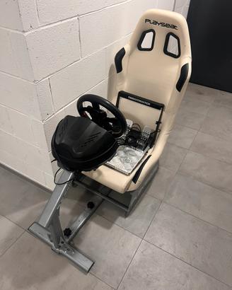 Simulatore guida f1/rally thrustmaster