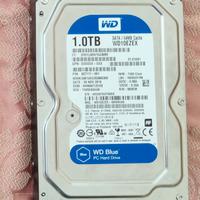 Hard disk 1 TB WD Blue, 7200 rpm + Hdd 250 Gb