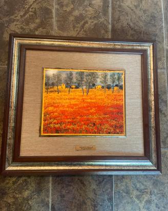 Michele Cascella “Campo di Papaveri”