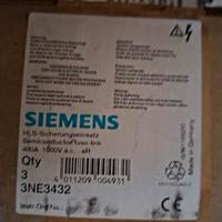 Fusibili 400A Siemens codice 3NE3432