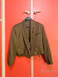 Completo da donna marrone corto S 48