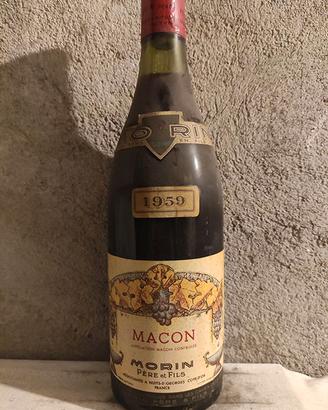 Morin Pere & Fils Macon Rouge 1959
