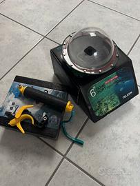 Dome Port Telesin GoPro Hero 5/6/7