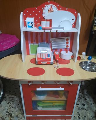 Cucina in legno gioco