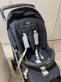 Trio Inglesina Otutto blu e a quadretti