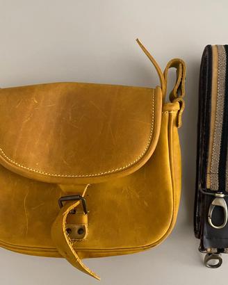 borsa tracolla originale Tolfa scamosciata