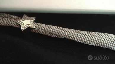 bracciale argento 925 con charm stella