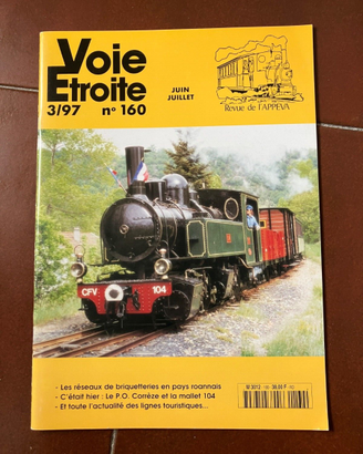 Rivista ferrovie treni voie etroite 160 1997APPEVA