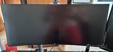 Monitor LG 34WP65C Ultrawide 34" Curvo – 160Hz, 1m