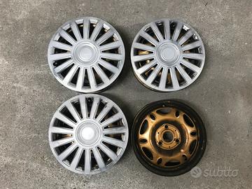 Cerchi in ferro originali Smart ForTwo 2005