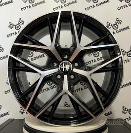 CERCHI IN LEGA ALFA GIULIA GIULIETTA STELVIO DA 19