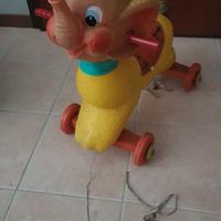 Giostra traino Elefante d'epoca