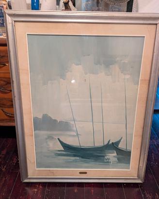 Quadro vintage Eros Pandolfi 