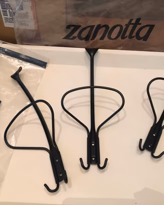 3 appendiabiti Zanotta Museo da parete Enzo Mari