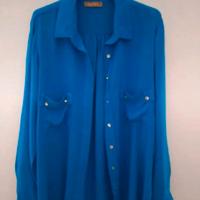 Camicia bluette taglia L . Conbipel