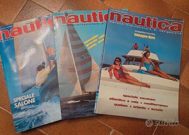 Rivista "NAUTICA" - 1984 - Anno XXIII - 3 numeri