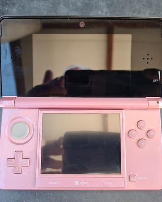 Nintendo 3ds coral pink + nintendogs