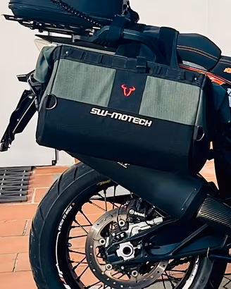 Borse ktm 1290 con telaietto swmotec
