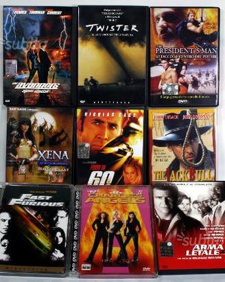 DVD azione - 9 film al prezzo di 2 con sorpresa