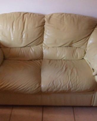 Due divani in pelle