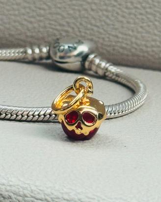 Charm argento mela Biancaneve compatibile Pandora