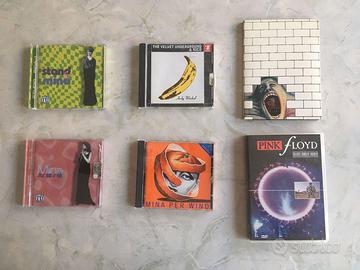 CD DVD Rari Collezione Pink Floyd Mina Andy Warhol