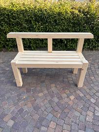 Panchina in legno