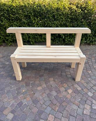 Panchina in legno