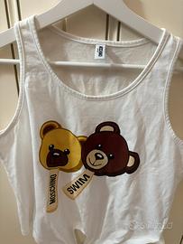 Canotta moschino swim