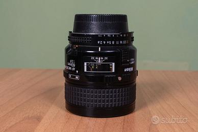 Nikon 60mm f2.8 MACRO per Nikon o Canon