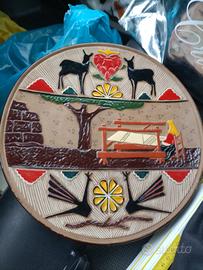 piatto sardo vintage