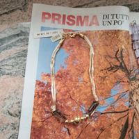 Collana argento artigianale quarzo