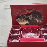 Set servizio macedonia in cristallo