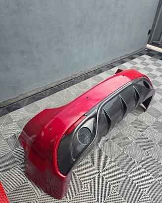 Paraurti Alfa Giulia Veloce + Dam in Carbonio