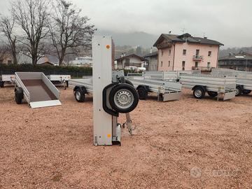 Carrello appendice rimorchio auto mono asse