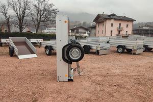 Carrello appendice rimorchio auto mono asse